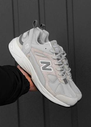 Мужские серые спортивные кроссовки new balance 878
