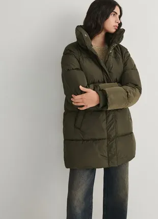 Стеганое пальто oversize