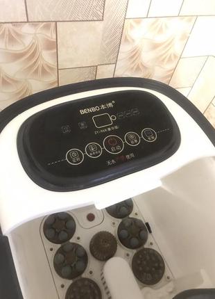 Гідромасажна ванна  spa для ніг масажна benbo6 фото