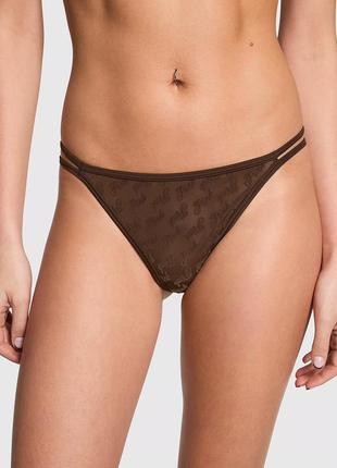 Трусики стринги victoria ́s secret pink оригинал