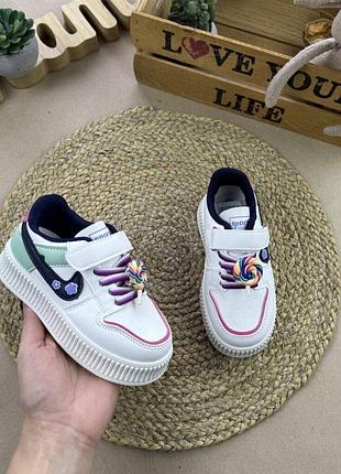 Белые кеды для девочек 2