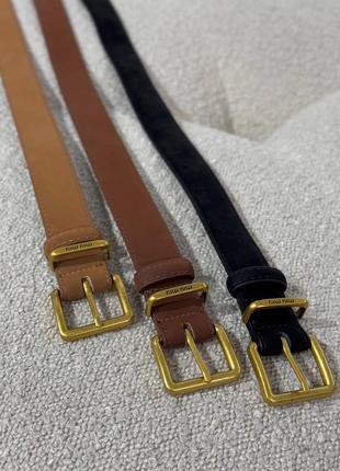Ремінь жіночий miu miu