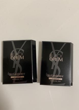 Пробники парфума ysl black opium