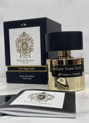 Парфюм унисекс tiziana terenzi gold rose oudh, 100 мл. (premium)