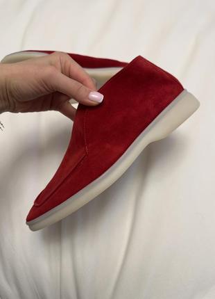 Лоферы высокие r one shoes  loro piana
