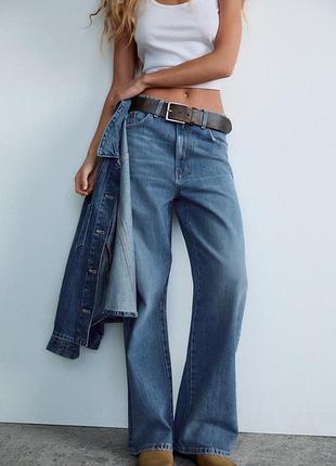 Джинси mom massimo dutti