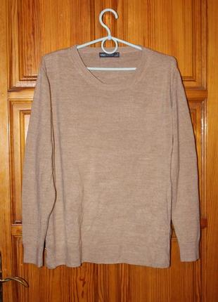 Свитер гольф джемпер базовый капучино
