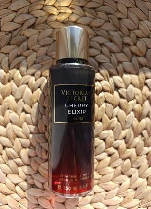 Парфюмированный спрей для тела victoria’s secret cherry elixir no. 33 250 мл в стиле бренда