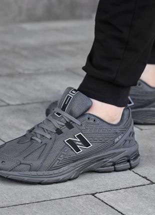 Чоловічі демісезонні спортивні кросівки new balance сірі