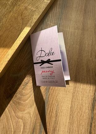 Dolce & gabbana dolce peony парфумована вода