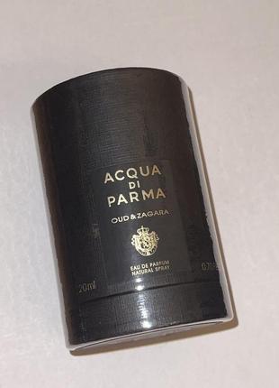 Новый парфюм oud and zagara acqua di parma