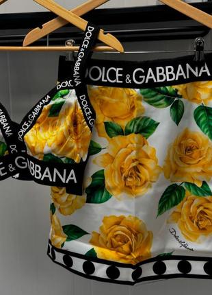 Юбка и топ dolce gabbana