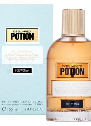 Женская парфюмированная вода dsquared2 potion for woman, парфюмированная вода, тестер 100 мл.