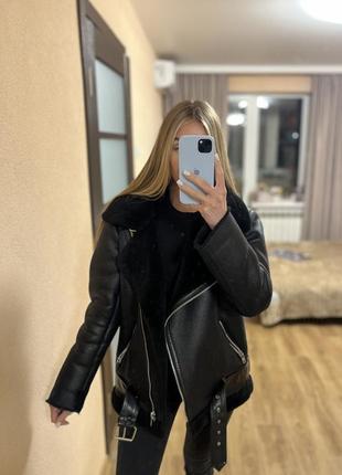Дубленка авиатор