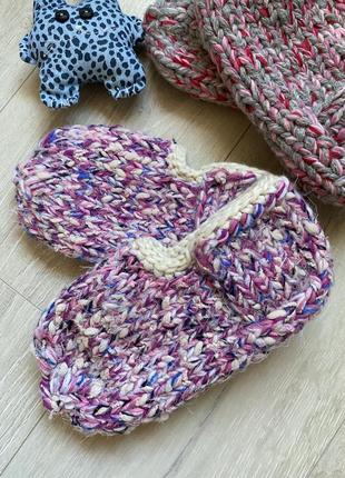 Handmade слідки теплі капці домашні