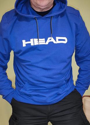 Стильная фирменная кофта реглан батник.head.хл-2хл