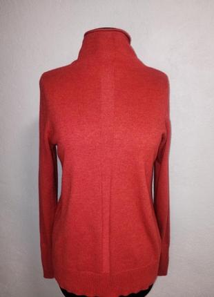 Интересная кофта женская м
 терракотовый цвет