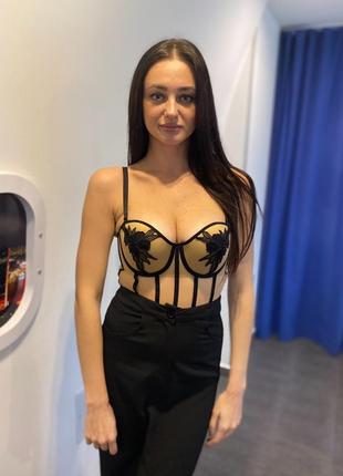 Сексуальний боді з сіткою