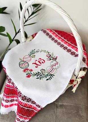 Салфетка Пасхи с вышивкой