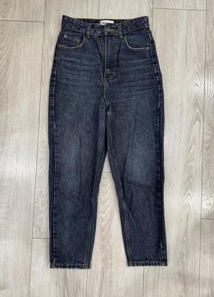 Джинси zara з високою талією