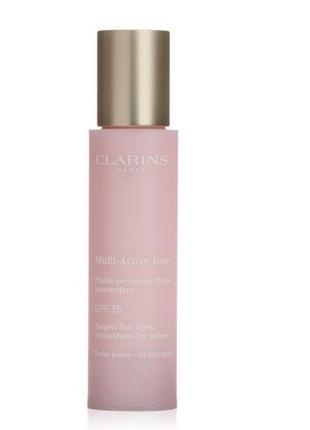 Clarinc multi-active emulsion эмульсия для разглаживания и разъяснения кожи, 50 мл spf 15