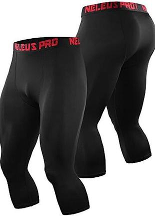 Neleus pro мужские компрессионные тайтсы 3/4 🇺🇸