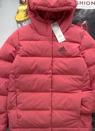Шикарная легкая куртка пуховик от adidas