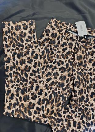 Штани леопард принт 3