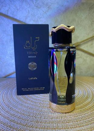 Lattafa perfumes teriaq intense 100ml духи унисекс