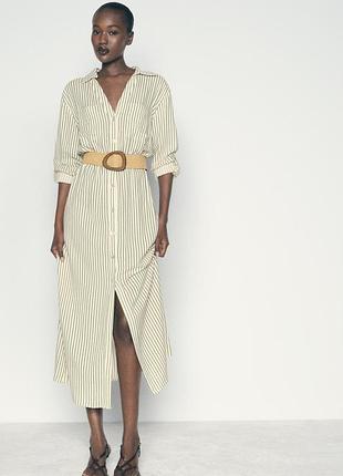 Платье с поясом zara оригинал