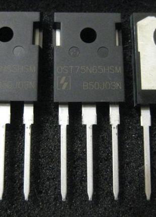 Igbt транзистор ost75n65hsm to-247 оригінал