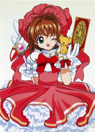 Сакура ловец карт набор аниме карточек anime sakura card captor дозорные карты клоу...