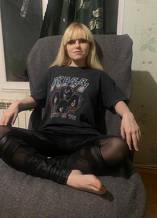 Футболка kiss официальный мерч