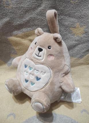 Ночник белый шум Tommee tippee bennie the bear rechargeable beige