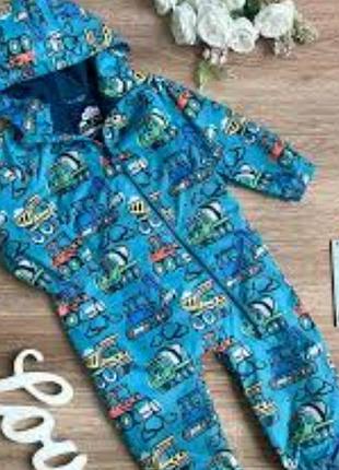 Водонепроницаемый комбинезон для мальчика. на флисе.