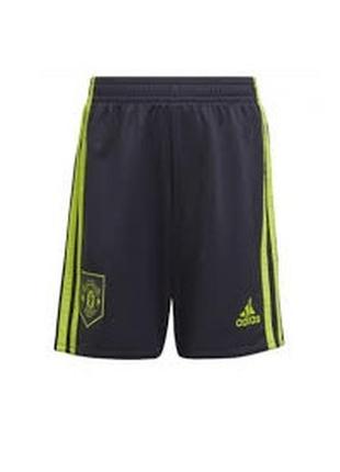 Спортивные футбольные шорты для тренировок для мальчиков adidas manchester united манчестер юнайтед