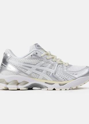 Кроссовки Asics Upcourt 4 White Silver Black Gum Indoor Men Volleyball