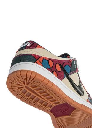 Кросівки nike sb dunk low parra multi color 7
