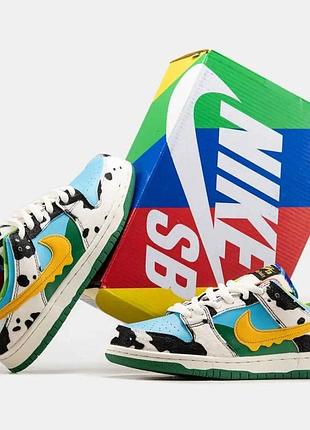Кроссовки nike sb dunk'ben & jerry's