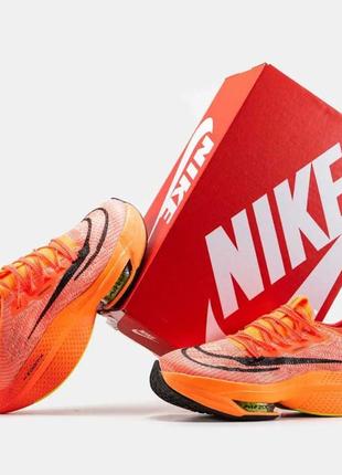 Кроссовки nike air zoom alphafly next% 2 orange