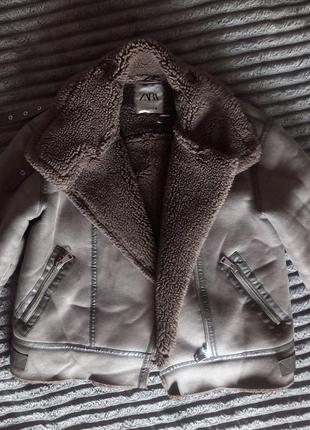 Дублёнка zara