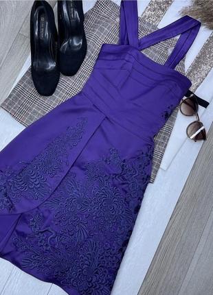 Атласна сукня xs s плаття з вишивкою коротке плаття кльош вечірня сукня