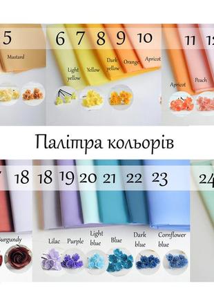 Заколки для волос с цветами гипсофилы и гортензии молочного цвета