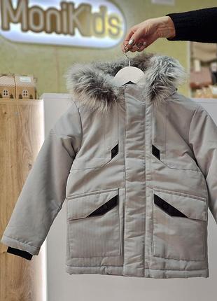 Зимова курточка парка для хлопчика від бренду george 🏷