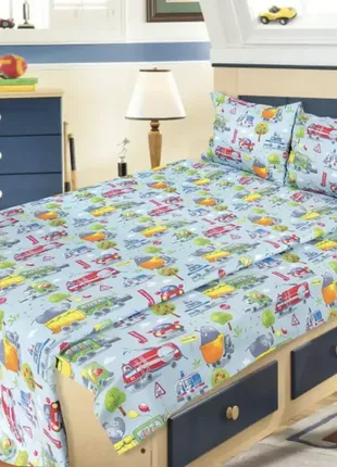 Комплект постельного белья детский  сатин полуторный