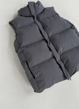 Дутый жилет жилетка пуховик