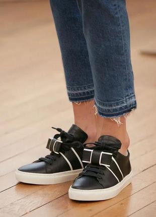Claudie pierlot arimbo sneakers синие сникерсы с бантом 40