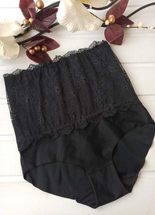 Бесшовные трусики с корректирующим поясом, утяжка