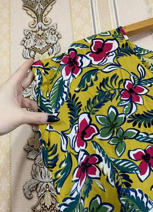 Легкая вискозная футболка, оливковое блуза футболка3 фото