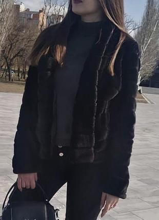 Шубка коротка штучна